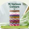 Mosquito Repellent Bracelet 15 Pack, PandyCare Mosquito Bands for Adults, Kids & Babies - Premium Quality, DEET-Free Natural Wristbands, Protection Insects up to 300 Hours