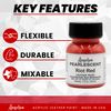 Angelus Brand Acrylic Leather Paint - Pearlescent Riot Red (1oz)
