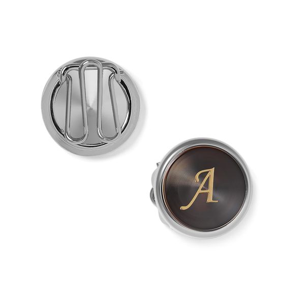 BUTTON COVER WITH LETTER A INITIAL