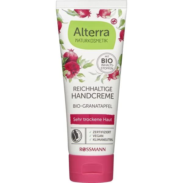 Alterra Hand Cream Organic Pomegranate / Vegan 75 ml