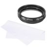 sourcing map 27mm Circular Polarizer Filter, Double Sided Multi-Layer Coatings Polarizing Filter with Cleaning Cloth for Camera Lens