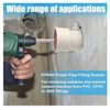 04529 for PPRK6 Plastic Pipe Fitting Reamer 6 Piece Kit for 1/2" Drills
