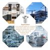sourcing map M8x12mm Hex Socket Head Insert Nut Screw Post Sleeve Nut for Furniture 10pcs