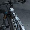 Dyedbro Mtb Frame Protector Camo Matte White, One Size