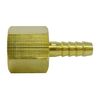 (RoHS) Brass Internal Thread Hose Nipple GHNF(R)-0207 1/4x7