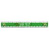 Personalized Custom 1 Line Tree Frog on Leaf 12 Inch Standard and Metric Plastic Ruler