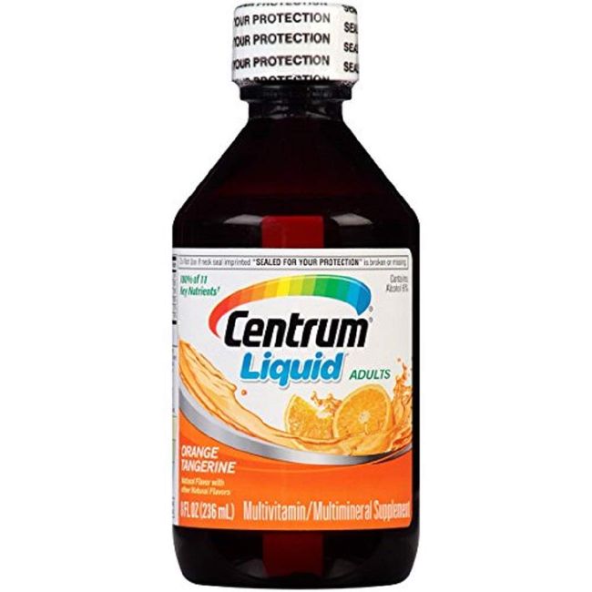 PACK OF 3 EACH CENTRUM LIQUID MULTI-VITAMIN 8OZ PT#5434362