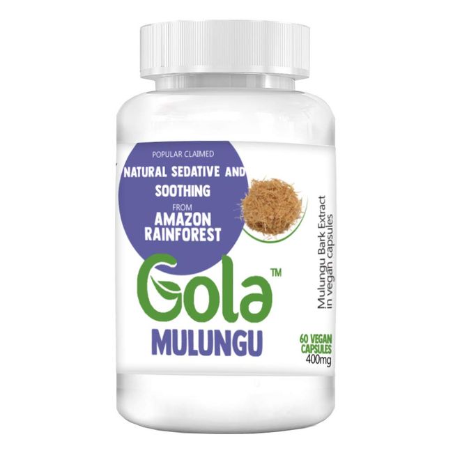 Mulungu Extract in Vegan Capsules - 400mg 60 Capsules - Good for Sleep and Calming