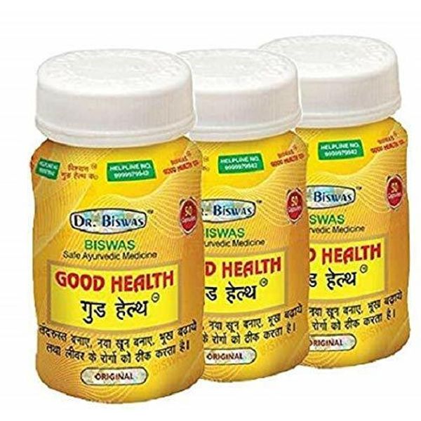 Dr Biswas Ayurvedic Good Health 50 Capsules - Pack of 10