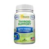Premium Thyroid Support Supplement with Iodine (180 Capsules) - Best Herbal &...