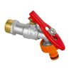 3/4 Inch BSP Quick Connect Garden Padlock Tap Padlocking Garage Valve Workshop