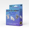 Purrdy Paws 100 Pack Soft Nail Caps for Cat Claws Pearl Medium