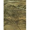Chattanooga TN 1887 Historic Panoramic Town Map - 18x24