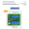 Wireless Remote Control RF Switch 6 Channel 10A Relay Receiver 12-36V 6CH