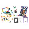 Quercetti Quercetti-2870 Fantaframe 217 Picture Frame with Nails Multi-Coloured