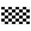 CafePress Checkered Flag Rectangle Bumper Sticker Car Decal