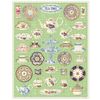 Cavallini & Co. Tea Time Puzzle 1000 Pieces
