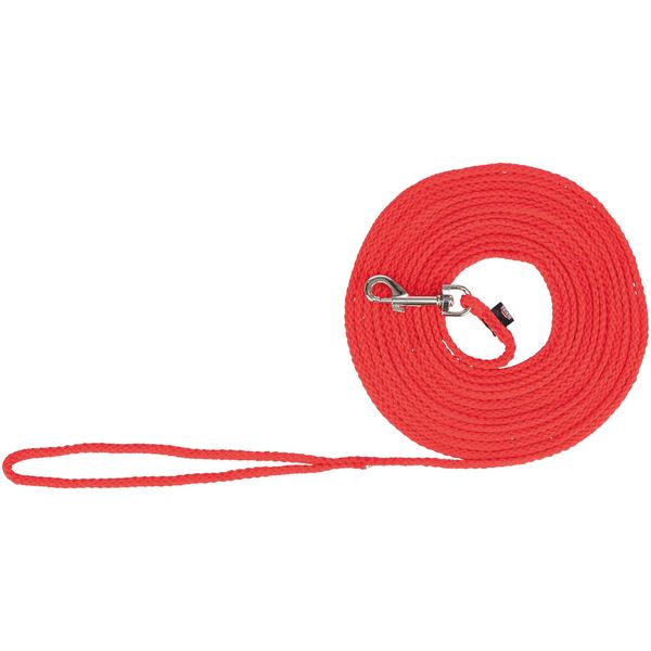 Trixie Tracking Dog Leash, 5 m x 5 mm, Red