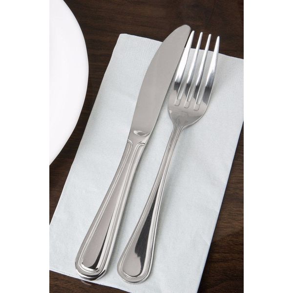 (20)DINNER FORK, (20)KNIFE, (20)SPOON SET ACOPA MIRROR FINISH HEAVY WEIGHT/ NSF