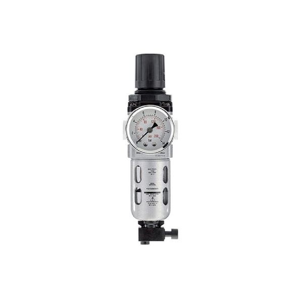 Draper 24332 Expert Combined Filter/Regulator Unit, 1/4" BSP, Blue
