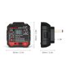 QUILLE Socket Tester Mains Outlet Tester with LCD Display Neutral Live Earth Wire Testing RCD Test - UK Plug