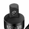 2 PCS 1/2 to 3/8 Socket Adapter, Impact Socket Set, Impact Driver Adapter, 1/2" 3/8" Driver Conversions for Wrenches