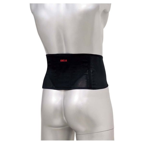 SK11 Ultra-thin & Comfortable Supporter for Lower Back, Black, black