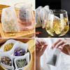 500pcs Disposable Empty Tea Bags Tea Filter Bags Drawstring Seal Tea Infusers