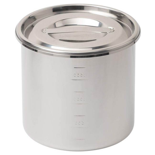 Endoshoji Commercial Graded Kitchen Pot, Molybdenum Stainless Steel, Made in Japan