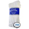Doc Ortho Loose Fit Cotton Diabetic Socks for Men and Women, 3 Pairs, 1/4 Crew