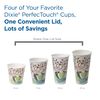 Dixie 5356CD Hot Cups, Paper, 16oz, Coffee Dreams Design, 50/Pack (DXE5356CD)
