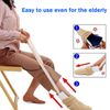 Dressing aid for socks and stockings, sock puller, sock dressing aid for elderly, disabled