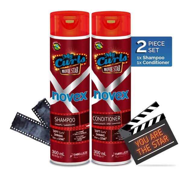 My Curls Movie Star Shampoo & Conditioner Set (300ml)