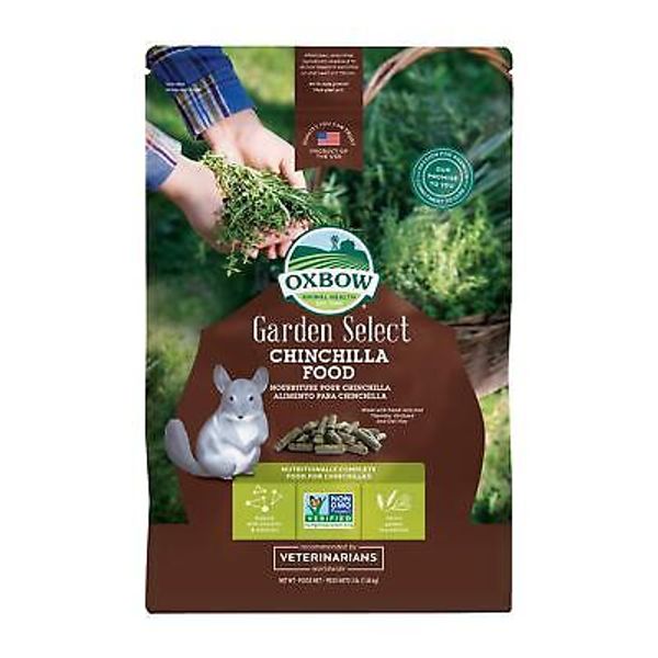 Animal Health Garden Select Chinchilla Food, Garden-Inspired Recipe for Chinc...