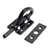 (2-PACK) GLOBAL LINK BL-1200WFS-BW BARREL SLIDER LOCK LATCH w/FLAT STRIKE *C9