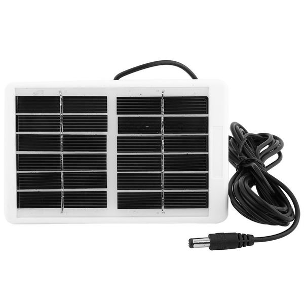 Alomejor 6 V 12 W Solarmodul Multifunktions-Solarpanel Ladegerät für Akku, Camping, Wohnwagen, Wohnmobil, Boot, Zelt