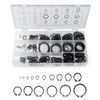 Durable Snap Ring Shop Assortment: 300-Piece Set with Easy Access Compartments