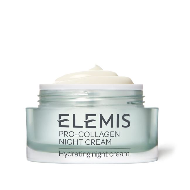 ELEMIS Pro-Collagen Night Cream, Anti-Ageing Face Cream to Firm, Smooth and Nourish, Anti Wrinkle Night Cream for Women and Men, Overnight Face Moisturiser for a Radiant Complexion, 50ml