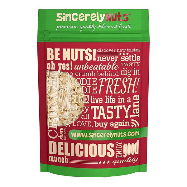 Sincerely Nuts - Raw Cashews Pieces Unsalted | Healthy Snack, Source of Protein | Keto and Paleo Friendly Gourmet Quality Vegan | Organic Cashew Nuts Bulk,2 (LB) Bag