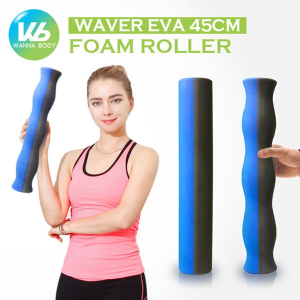 Warner Body Waver EVA Foam Roller 45cm, Curved