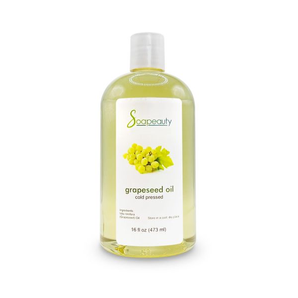 GRAPESEED OIL 100% PURE NATURAL COLD PRESSED 16 OZ