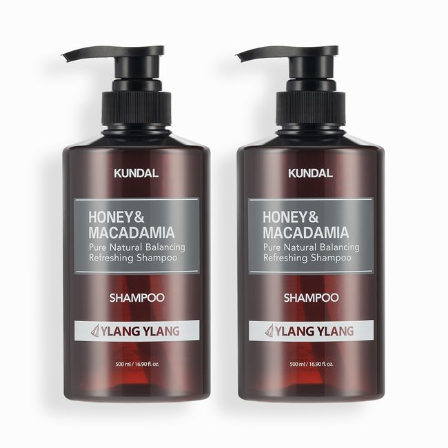 Kundal Nature Shampoo Set of 2 Ylang Ylang 500ml