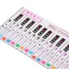 Piano Note Chart, Colourful Keyboard Guide Wear Resistant for Finger Practice