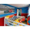 SuperDuperDecor - Chequered Flag - Bedroom Wall Border - Eco 1.3m Self Adhesive Strips
