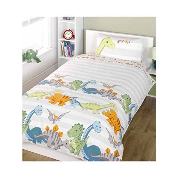 Dinosaur Single Duvet Cover + Pillow Cover 1697 [parallel import goods]