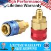 2PC A/C AC Automotive Air Conditioning Quick Coupler Low/High Side Adapter