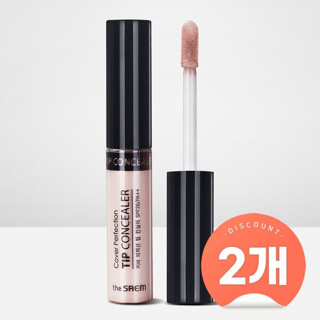 The Saem (1+1) Cover Perfection Tip Concealer 6.5g