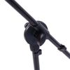 Lightweight Foldable Microphone Tripod Boom Stand Mount with 2 Mic Clip Holders