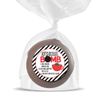 Hot Chocolate Bomb Red Mug With Striped Border All-Occasion Hot Cocoa Bomb Sticker Labels, 40 2" Circle Stickers by AmandaCreation