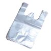 XUMIN 100pcs Reusable 18x26cm Clear Plastic Drawstring Closure Rectangular Food Storage Bags